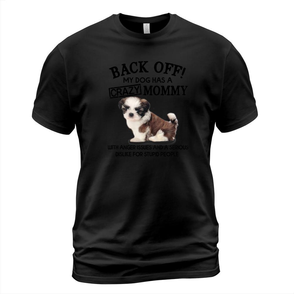 Crazy Shih Tzu Mom T-Shirt Unisex