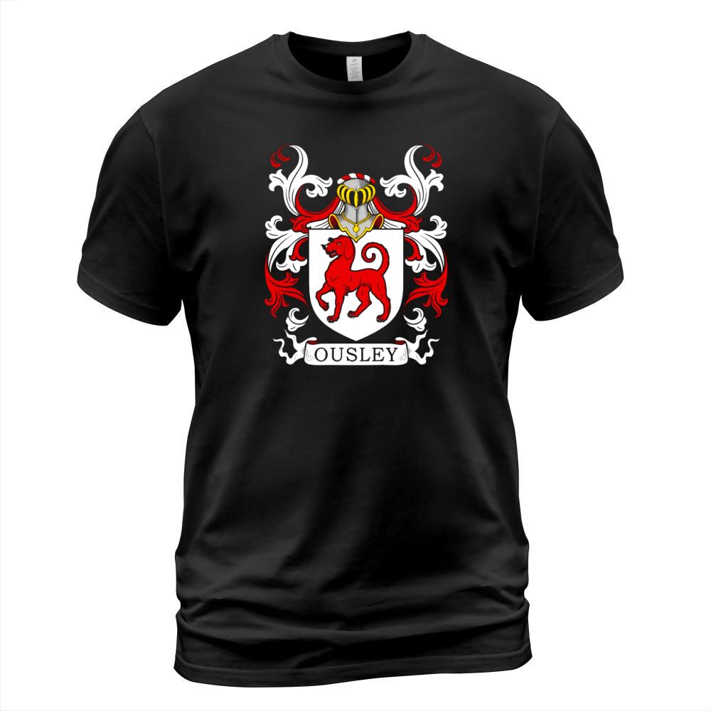 Ousley Family Crest British Family Crests II - Unisex Long Sleeve T-Shirt Unisex