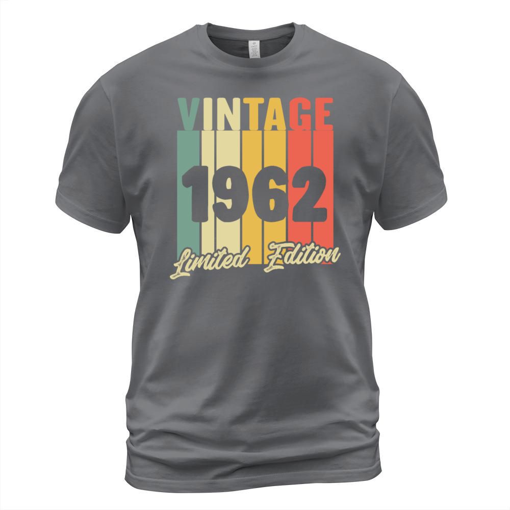 Funny Gift Birthday Vintage 1962 Limited Edition T-Shirt Unisex