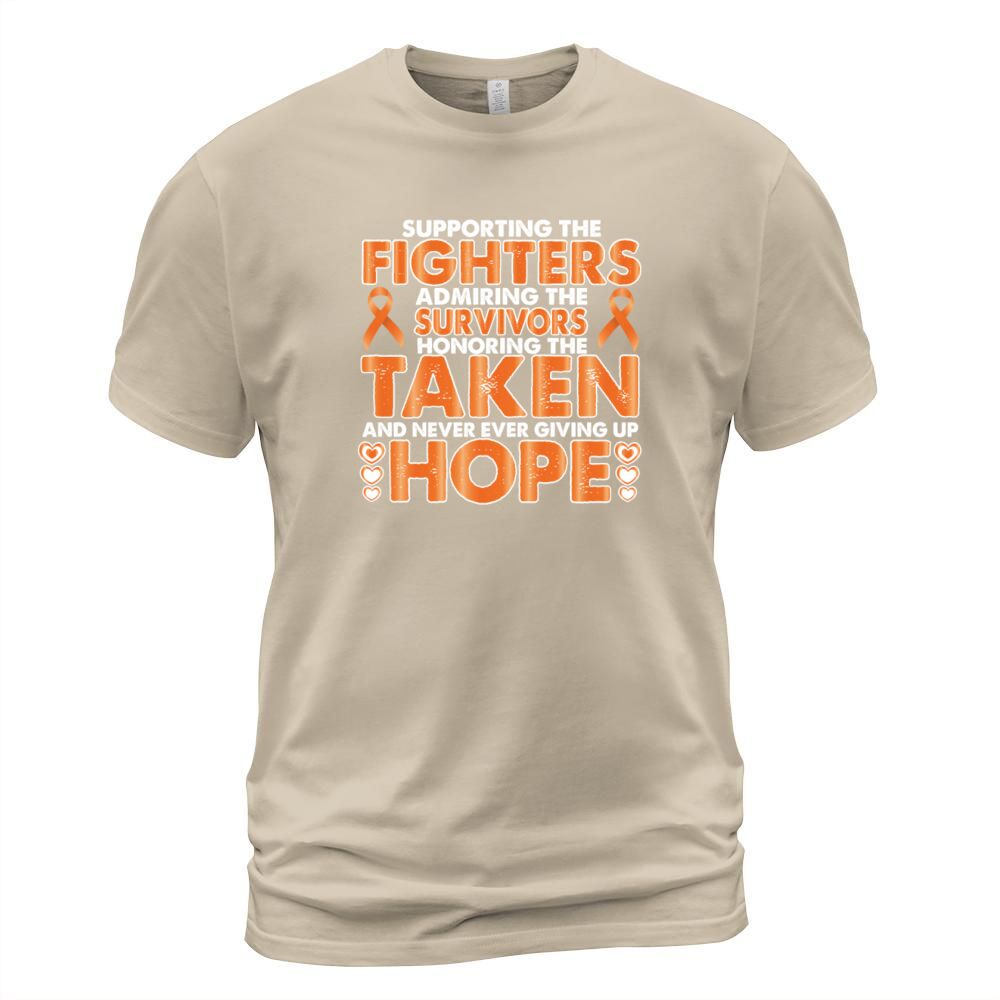 Kidney Cancer Awareness Survivor Support Warrior Men's T-Shirt