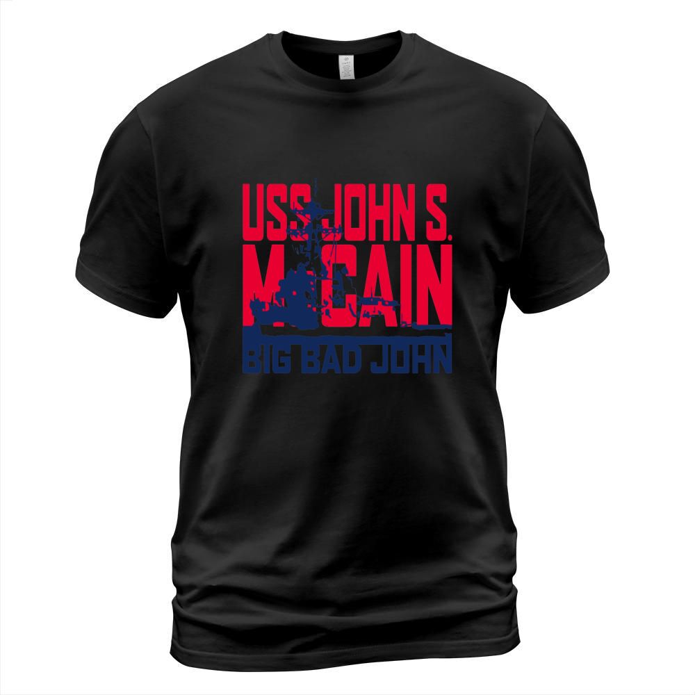 Uss Johns McCain Big Bad John shirt T-Shirt Unisex