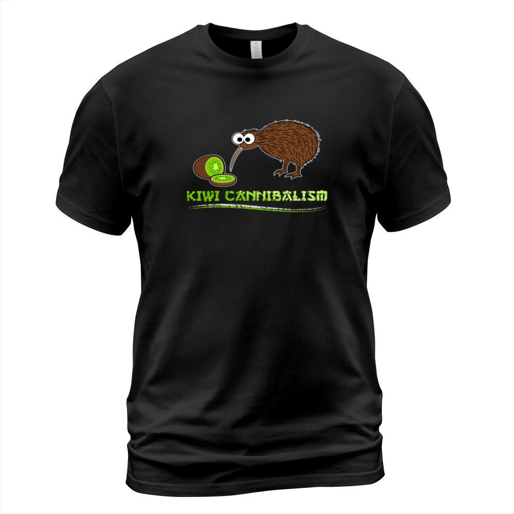 Kiwi bird T-shirt - Kiwi Cannibalism T-Shirt Unisex
