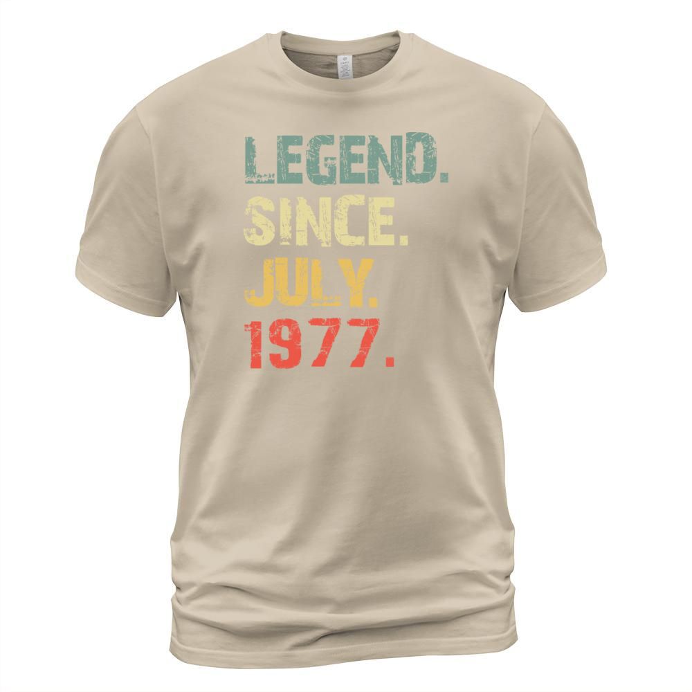 Legend Since July 1977 shirt Vintage birthday Men's T-Shirt