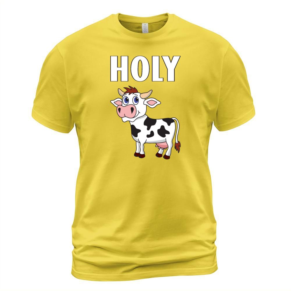 Holy Cow Bull Beef Animal Farm Farmer Men's T-Shirt