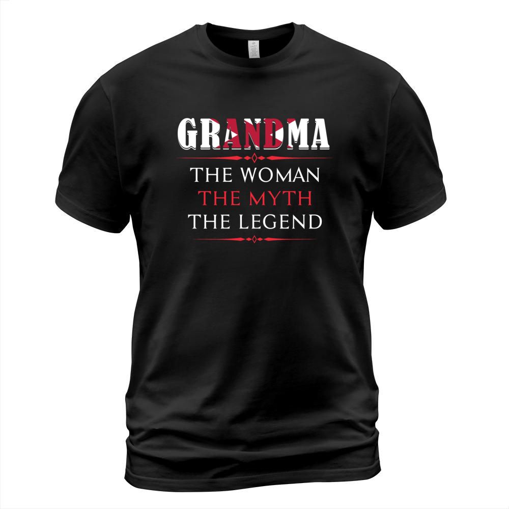 Alabama Grandma The Woman The Myth The Legend  Flag Women Gift T-Shirt Unisex