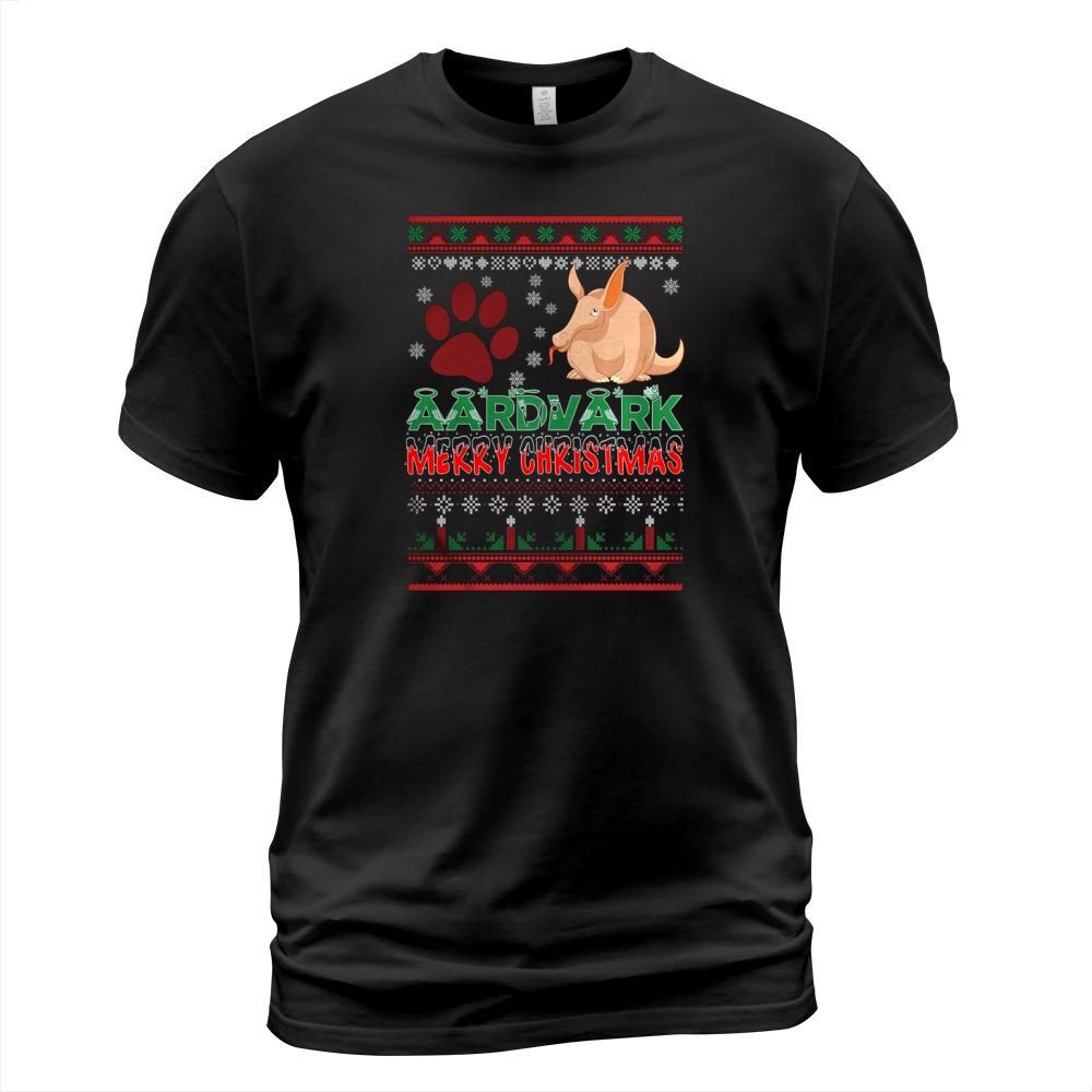 Aardvark Ugly Christmas T-Shirt Unisex