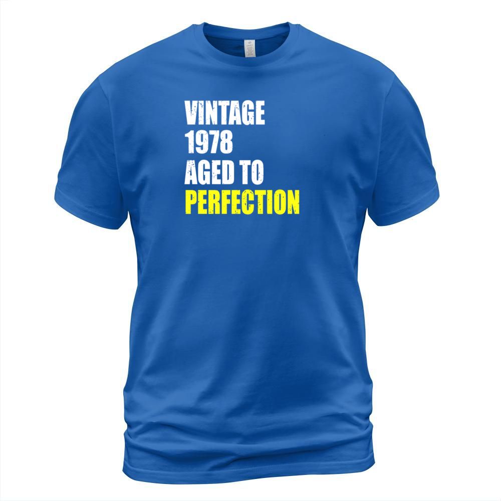 Vintage 1978 aged to perfection 43 birthday gift Men's T-Shirt