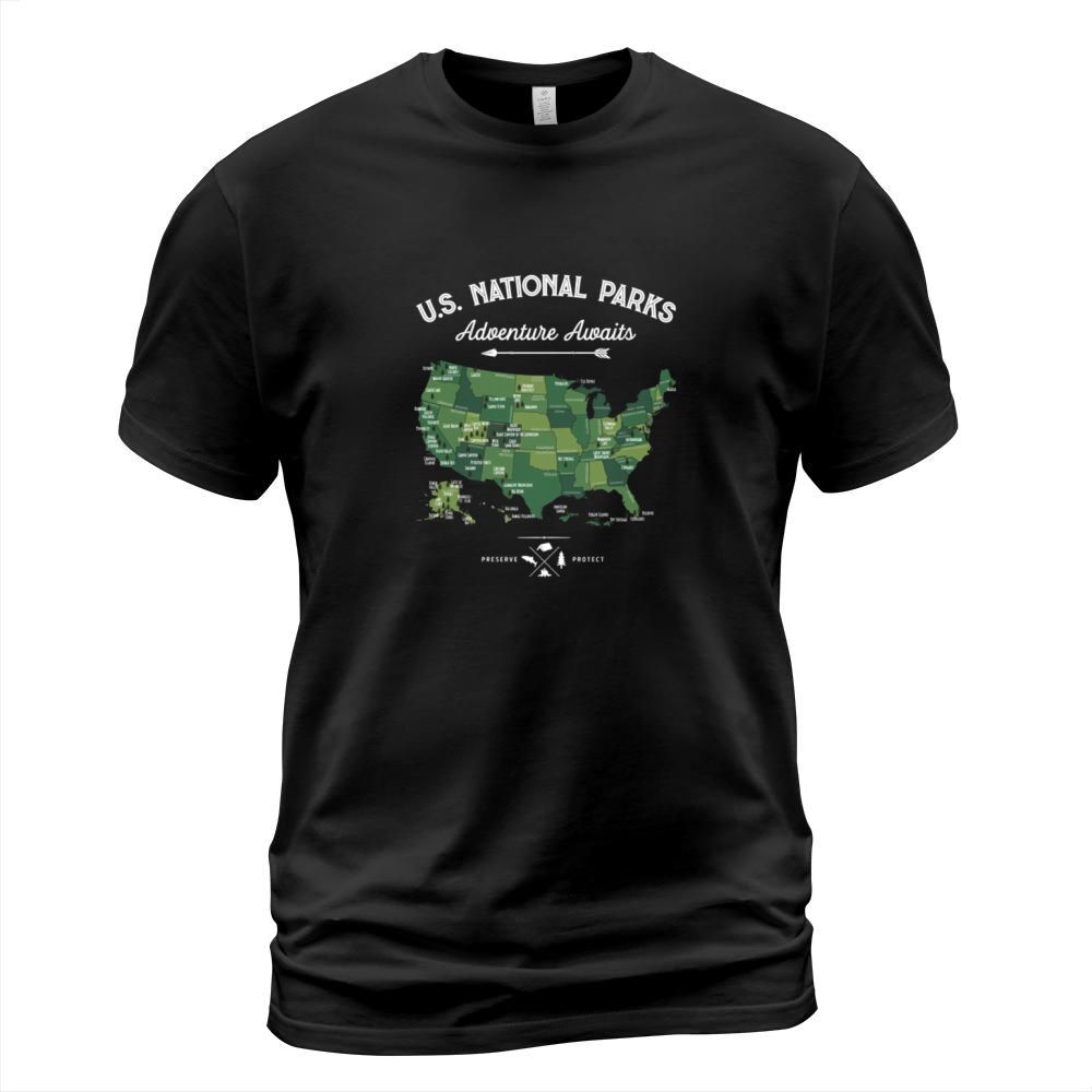 U.S National Park Adventure Awaits T-Shirt Unisex
