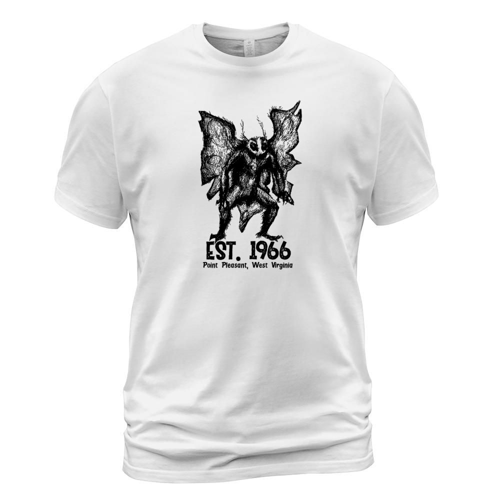 Mothman Est 1966 Point Pleasant West Virginia Red Eye Cryptid T-Shirt Unisex