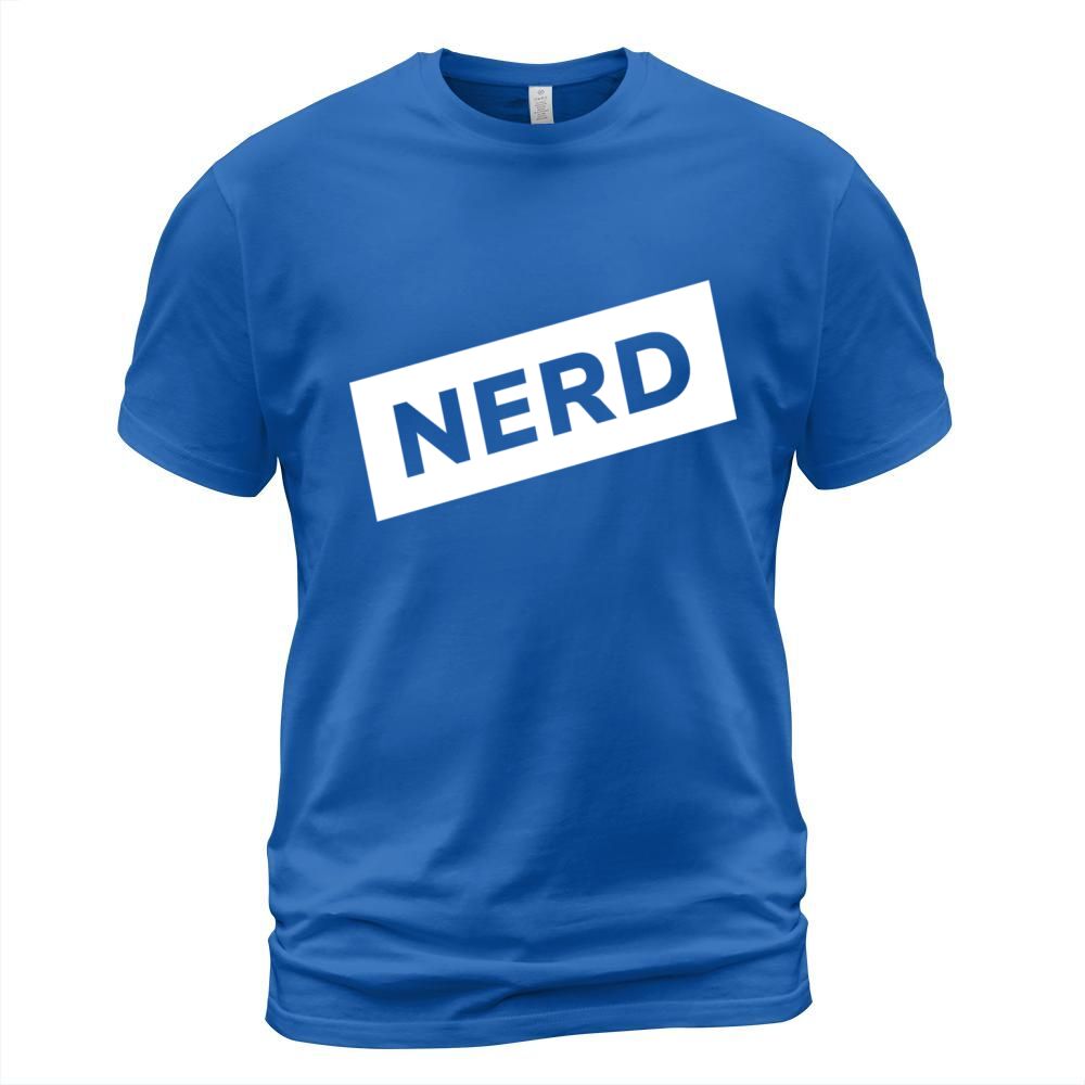 NERD - White Colored Label Men's T-Shirt