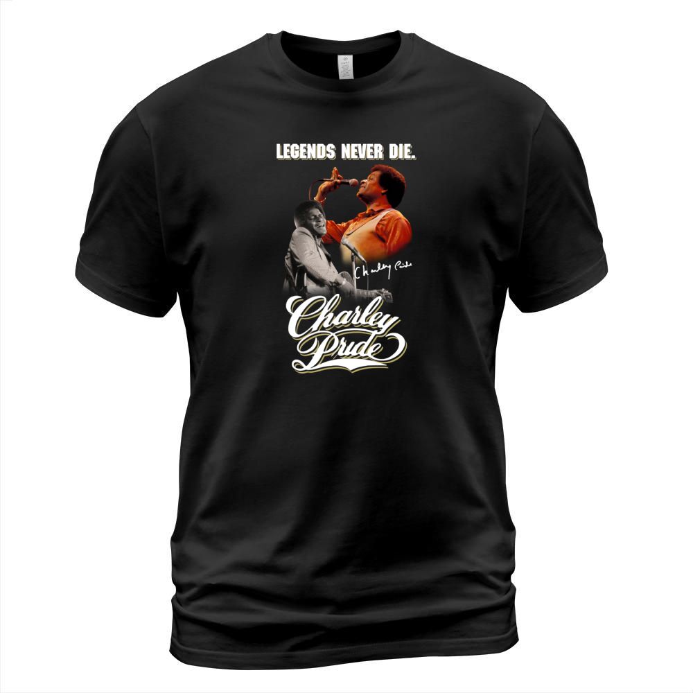 Legends never die Charley Pride signature T-Shirt Unisex