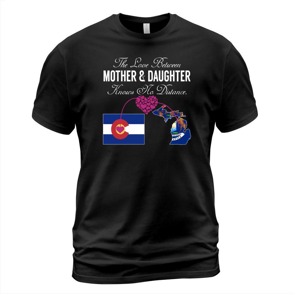 Mother and Daughter - Colorado - Michigan - States Shirt T-Shirt Unisex