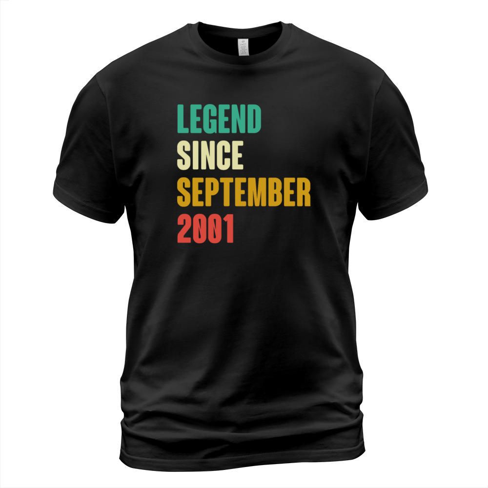 September 2001 21st Birthday 21 Years Old Bday Gi T-Shirt Unisex