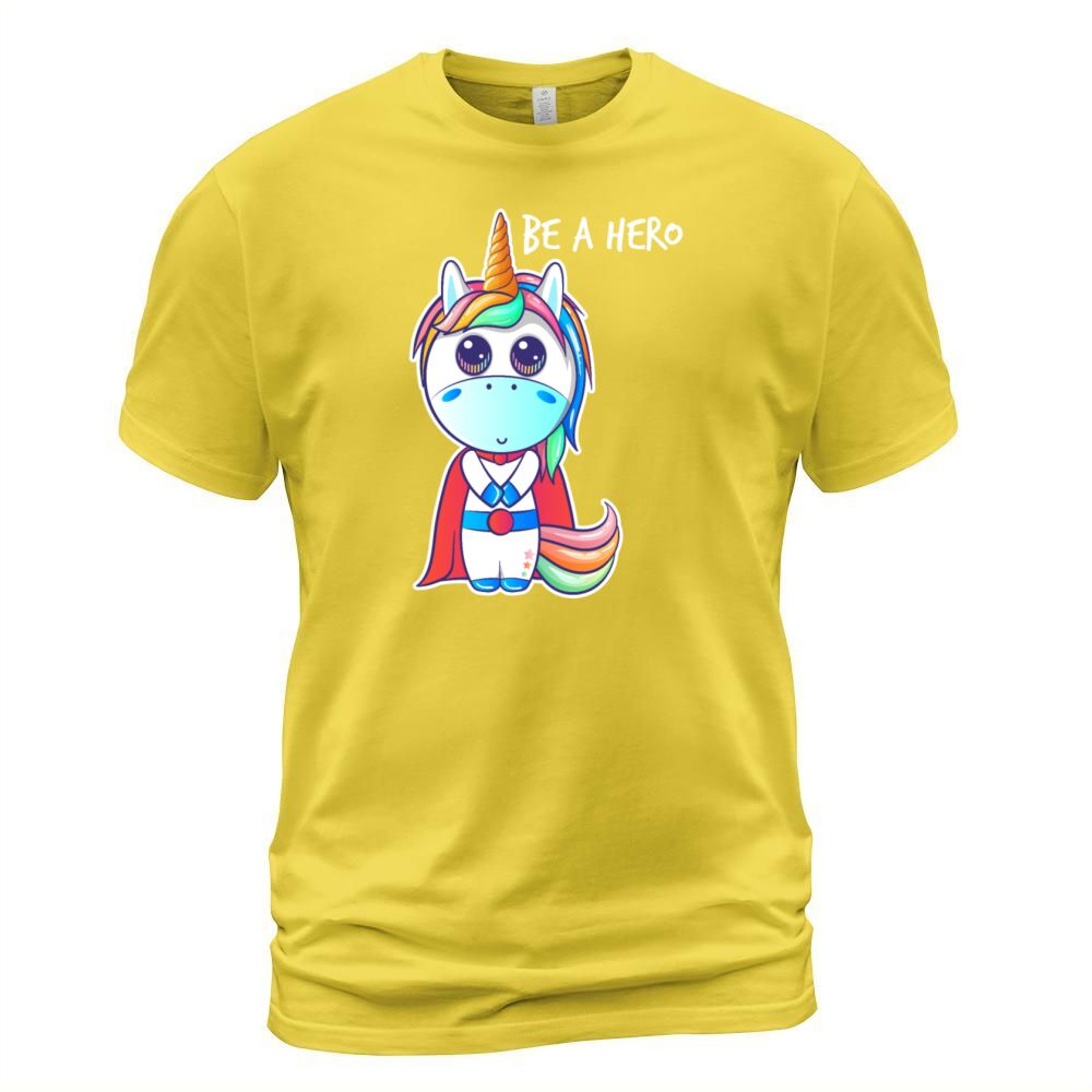 Cute couple unicorn with hearts Men's T-Shirt