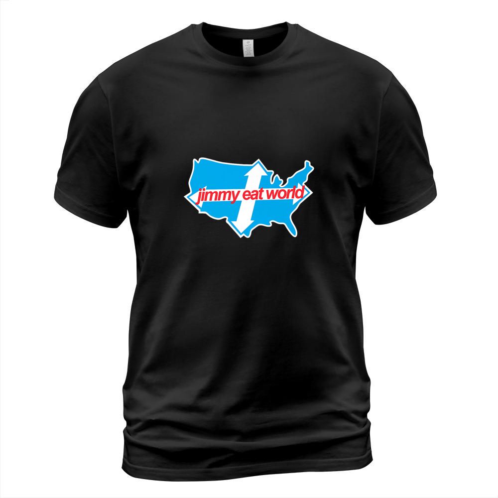 Jimmy Eat World Across America T-Shirt Unisex