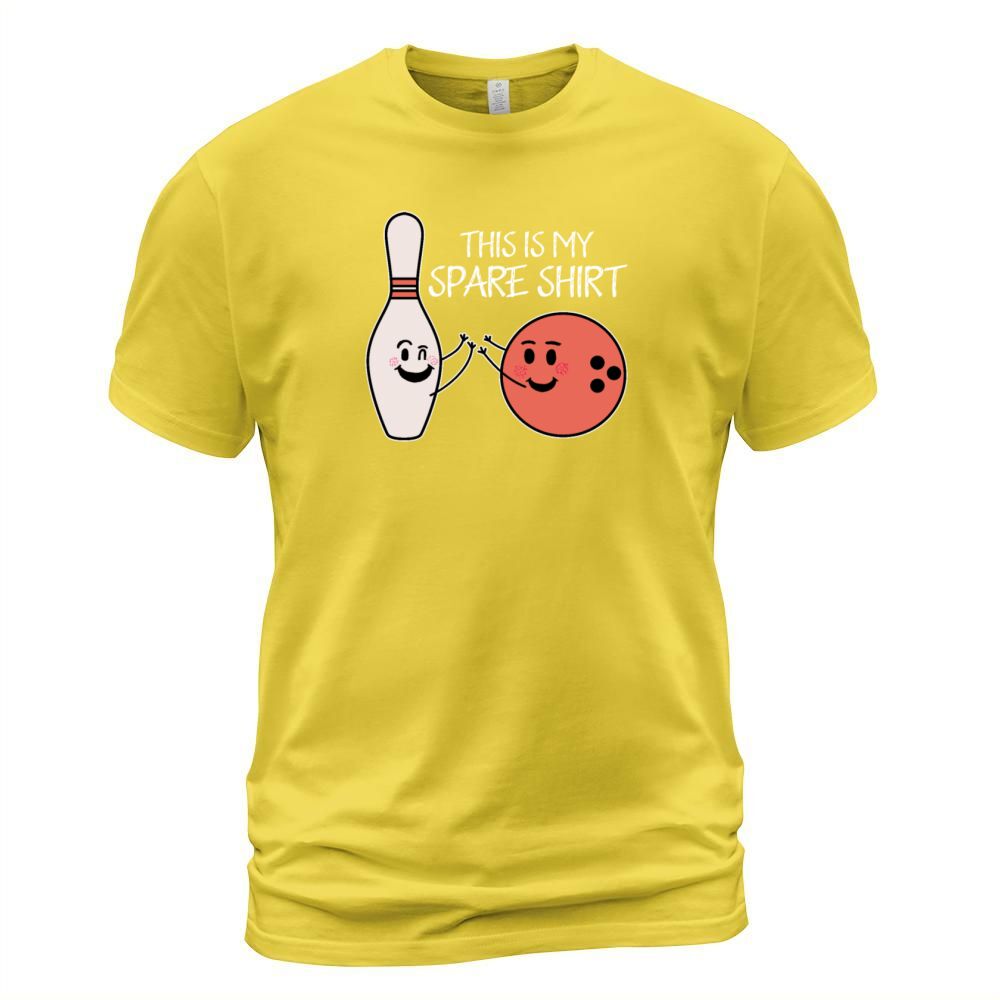 This Is My Spare Motive Design for a Bowler Or Men's T-Shirt