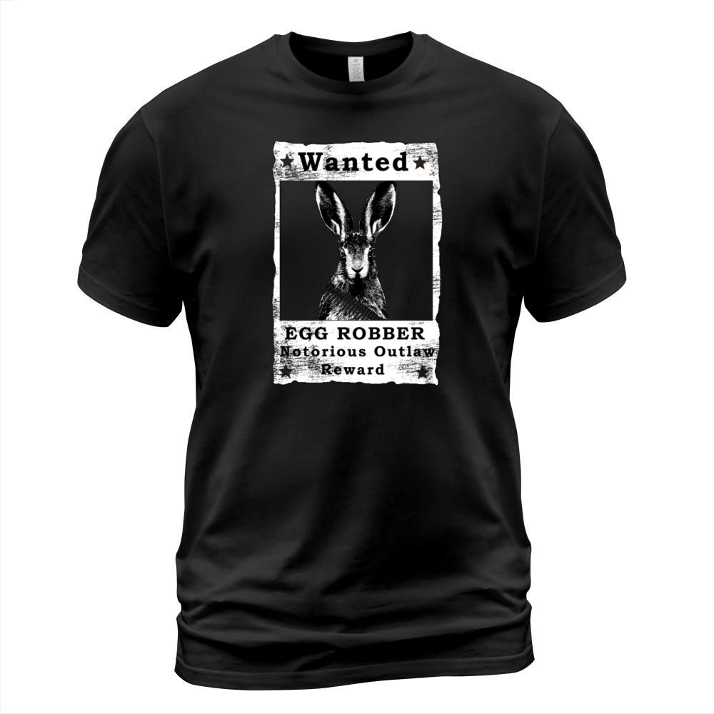 Easter Rabbit wanted mugshot Present for Easter T-Shirt Unisex