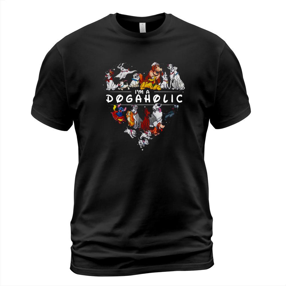 Im A Dogaholic T-shirt Dog Gift T-Shirt Unisex