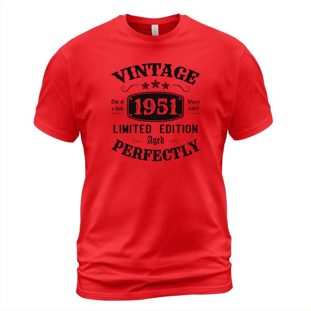 Vintage 1951 Limited Edition Aged Perfectly T-Shirt Unisex