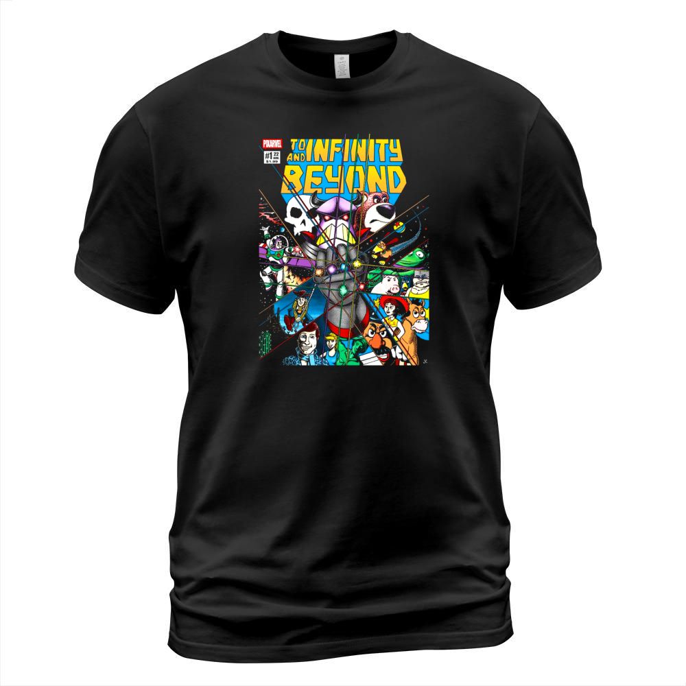 Pixarvel Toy Gauntlet to infinity and beyond shirt T-Shirt Unisex