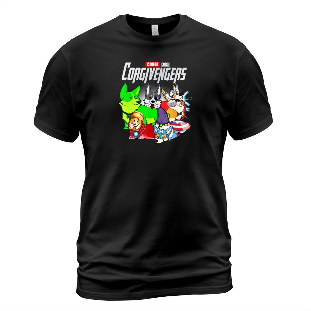 Corgi corgivengers dogvengers dog lover T-Shirt Unisex