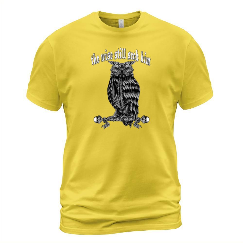 Owl lover - The wise still seek him Men's T-Shirt