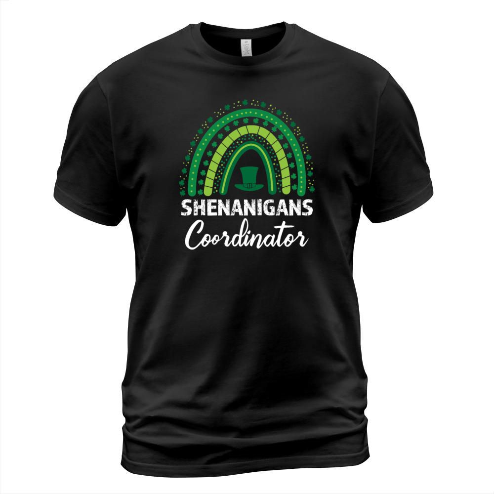 Shenanigans Coordinator Rainbow St Patricks Day Te T-Shirt Unisex