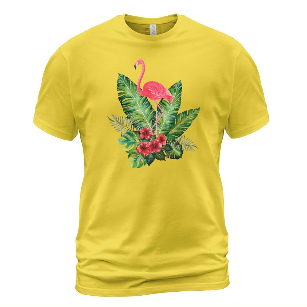 Flamingo in Watercolor Men's T-Shirt