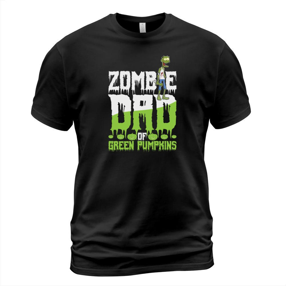 Halloween Zombie Pumpkin DAD Gift Scary Men's T-Shirt