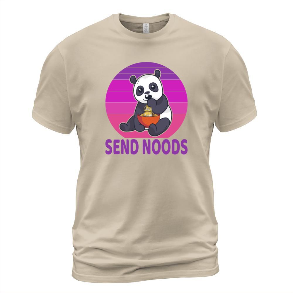 Panda Send Noods Noodles China Ramen Men's T-Shirt