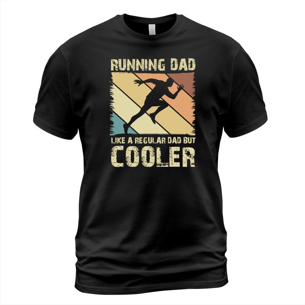 Retro Vintage Runner Dad Running Lover T-Shirt Unisex