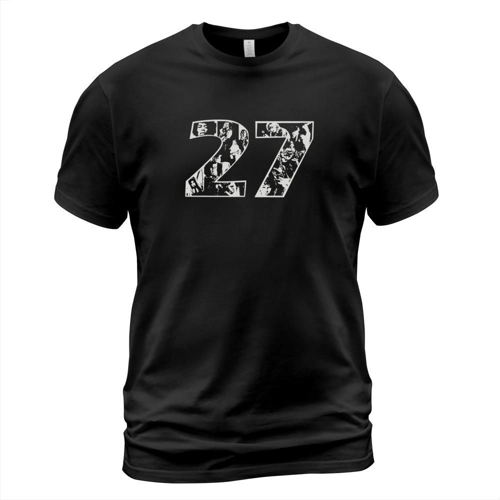 Forever 27 Club, Jimi Hendrix, Janis Joplin, Jim Morrison T-Shirt T-Shirt Unisex