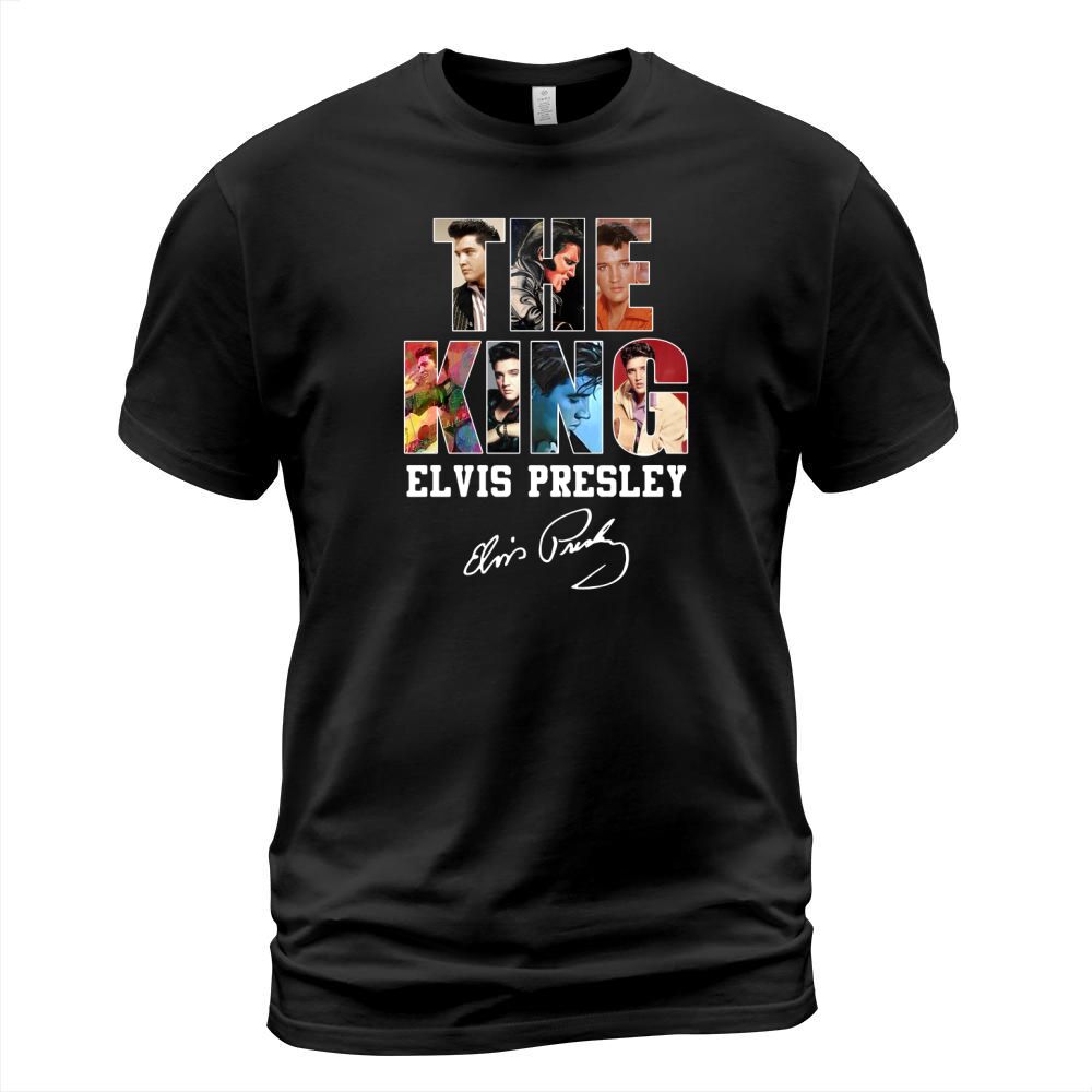 The King Elvis Presley Signature Unisex T-Shirt Unisex