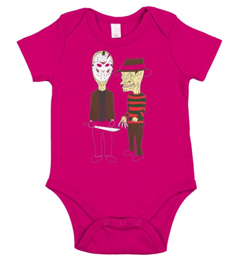 Horror Short Sleeve Baby One-Piece