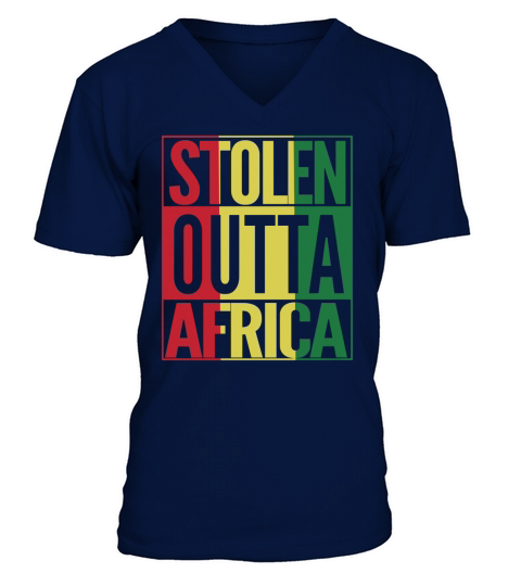 Stolen Outta Africa V-Neck T-shirt
