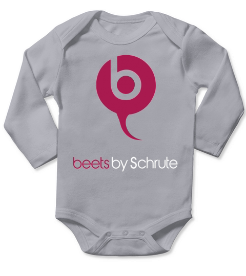 Beets By Schrute shirt Long Sleeve Baby One-Piece