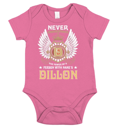 DILLON NAME, DILLON BIRTHDAY, DILLON HOODIE, DILLON TSHIRT FOR YOU Short Sleeve Baby One-Piece