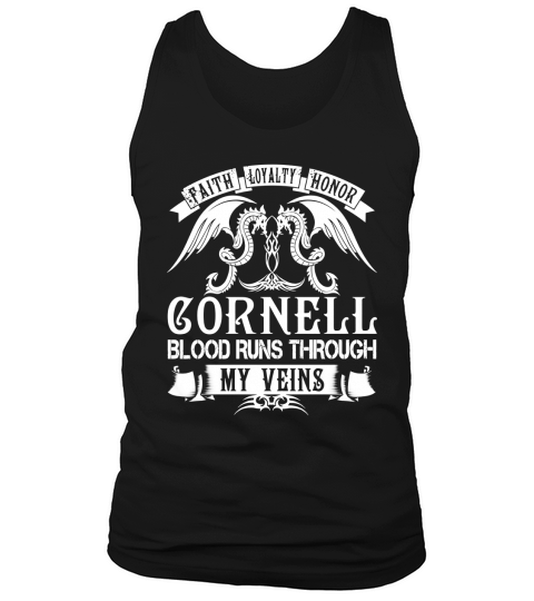 CORNELL Blood - CORNELL Last Name, Surname T-Shirt Tank Top Unisex