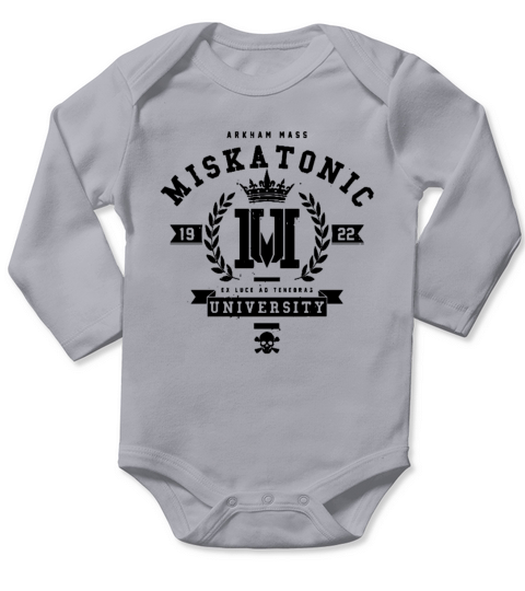 Miskatonic University Long Sleeve Baby One-Piece