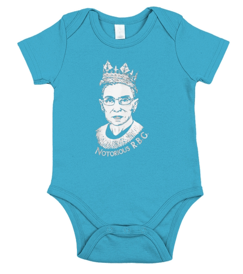 Notorious RBG – Ruth Bader Ginsburg Feminist shirt Short Sleeve Baby One-Piece