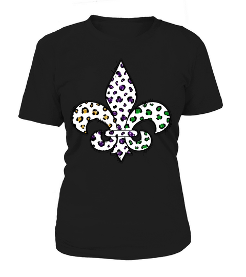 FleurDeLis Mardi Gras Women's T-Shirt
