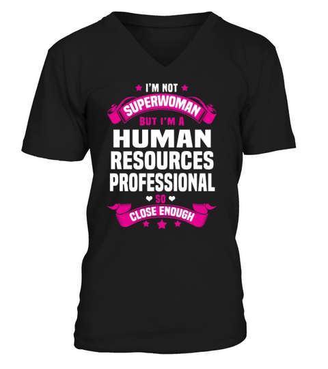 Human Resources Professional V-Neck T-shirt