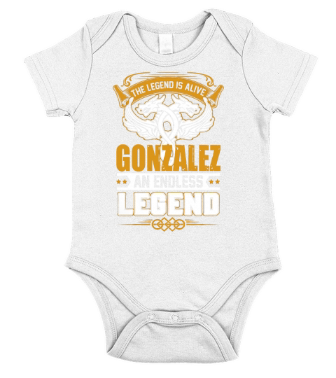 GONZALEZ AN ENDLESS LEGEND Short Sleeve Baby One-Piece