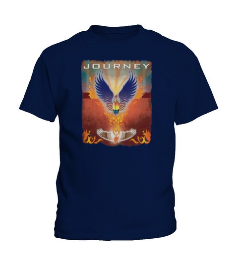Journey American Band - Mens Ringer T-Shirt Kids T-Shirt