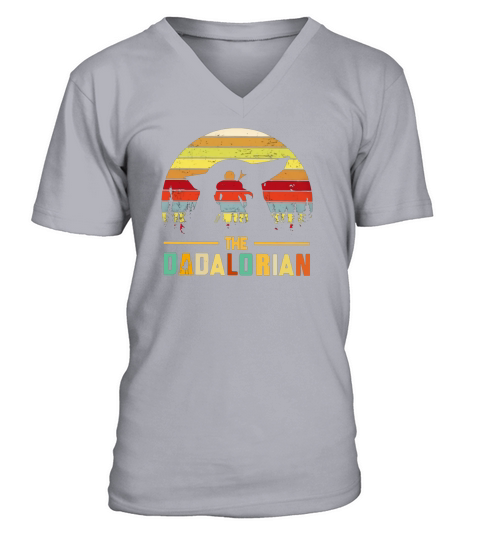 The Dadalorian Vintage Shirtn V-Neck T-shirt