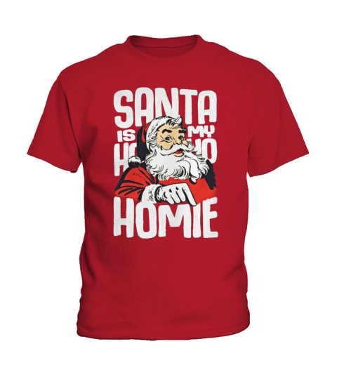 Santa is my homie T-Shirt Kids T-Shirt