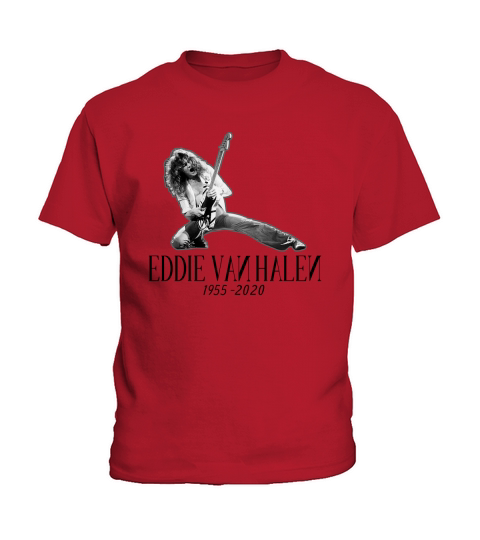 Eddie Van Halen Perform Kids T-Shirt