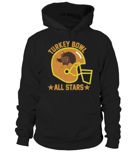 Turkey Bowl Footbal All Stars Thanksgiving Mens TShirt Hoodie Unisex