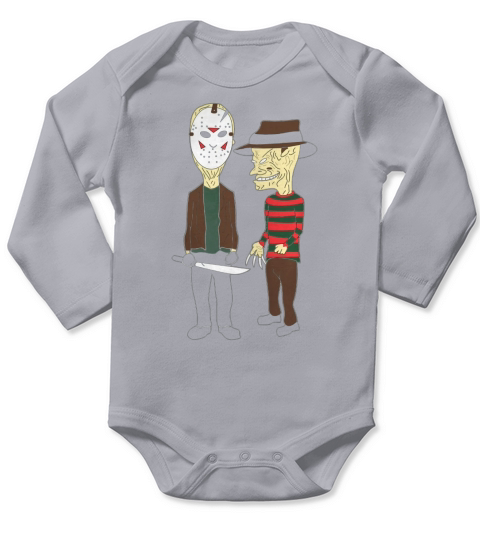 Horror Long Sleeve Baby One-Piece