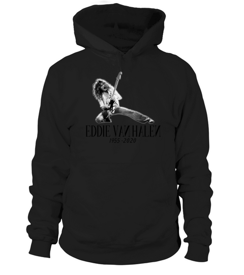 Eddie Van Halen Perform Hoodie Unisex